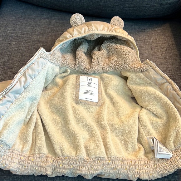 Gap baby cold control puffer winter jacket - Picture 5 of 7